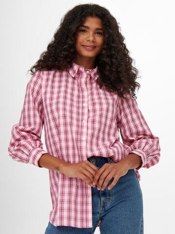 ONLY Blouse 'Lora' in Roze