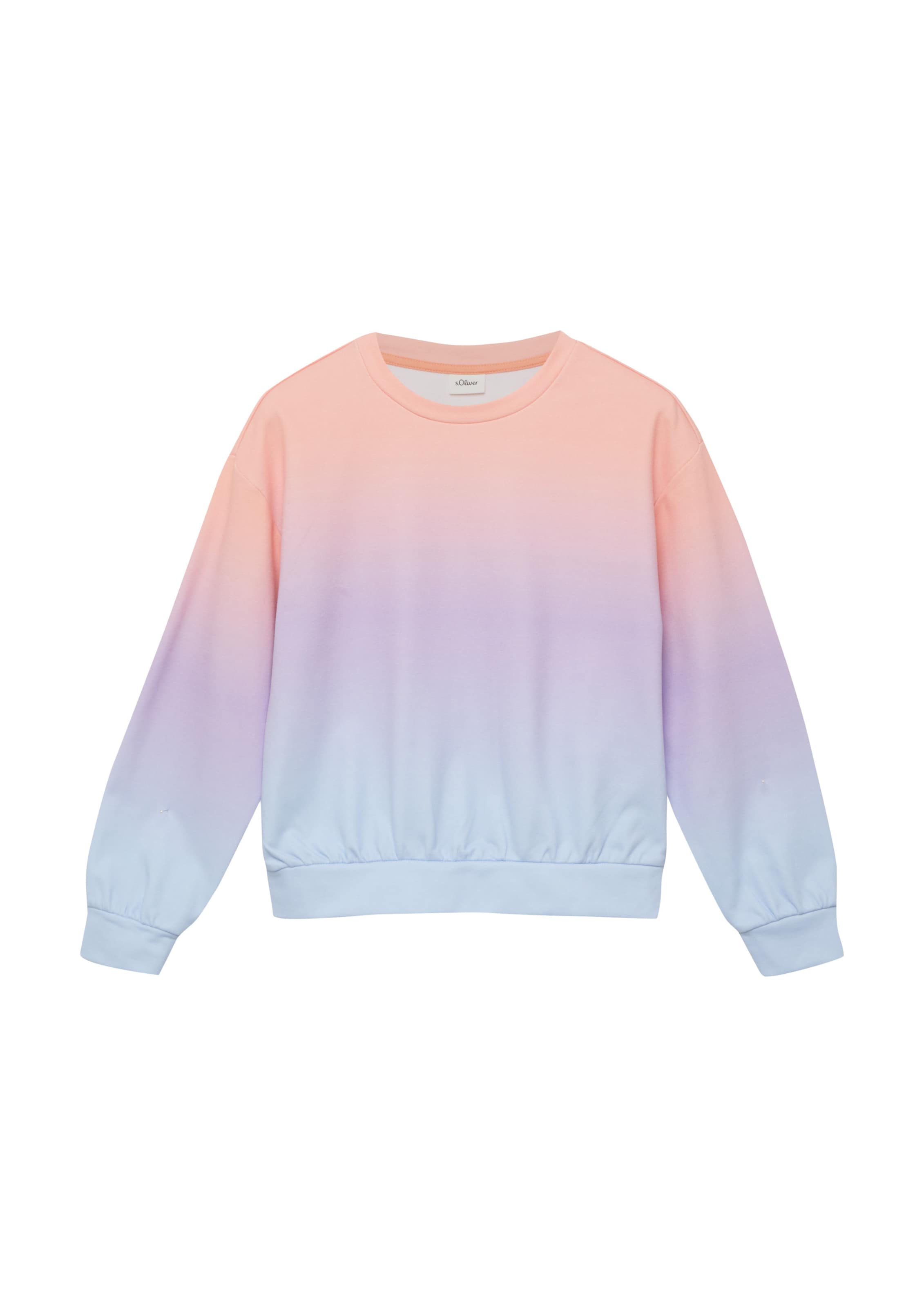 Sweat-shirt s.Oliver en bleu : devant