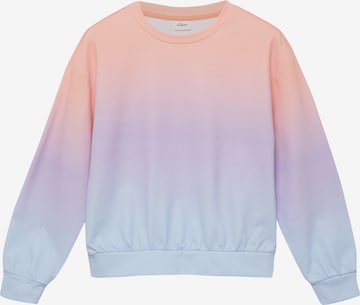s.Oliver Sweatshirt in Blue: front