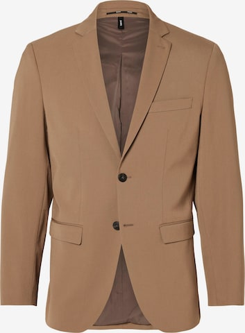 SELECTED HOMME Slim Fit Pikkutakki 'Liam' värissä beige: edessä