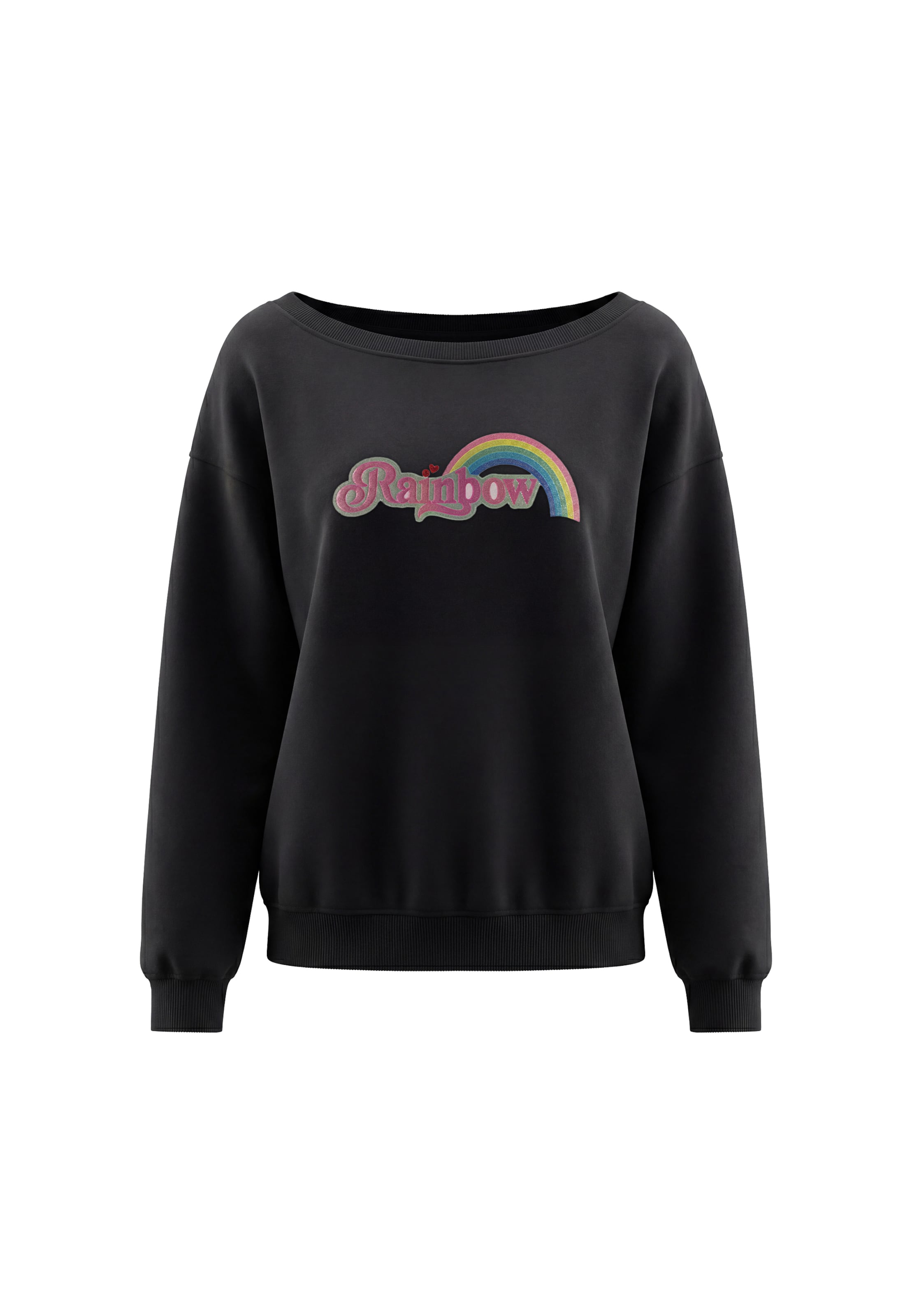 Sweat-shirt MYMO en noir : devant