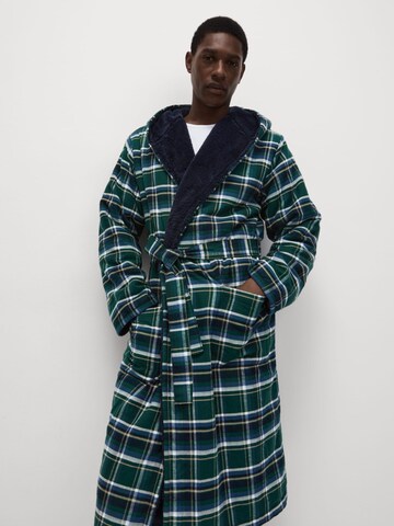 Peignoir court Marks & Spencer en vert : devant