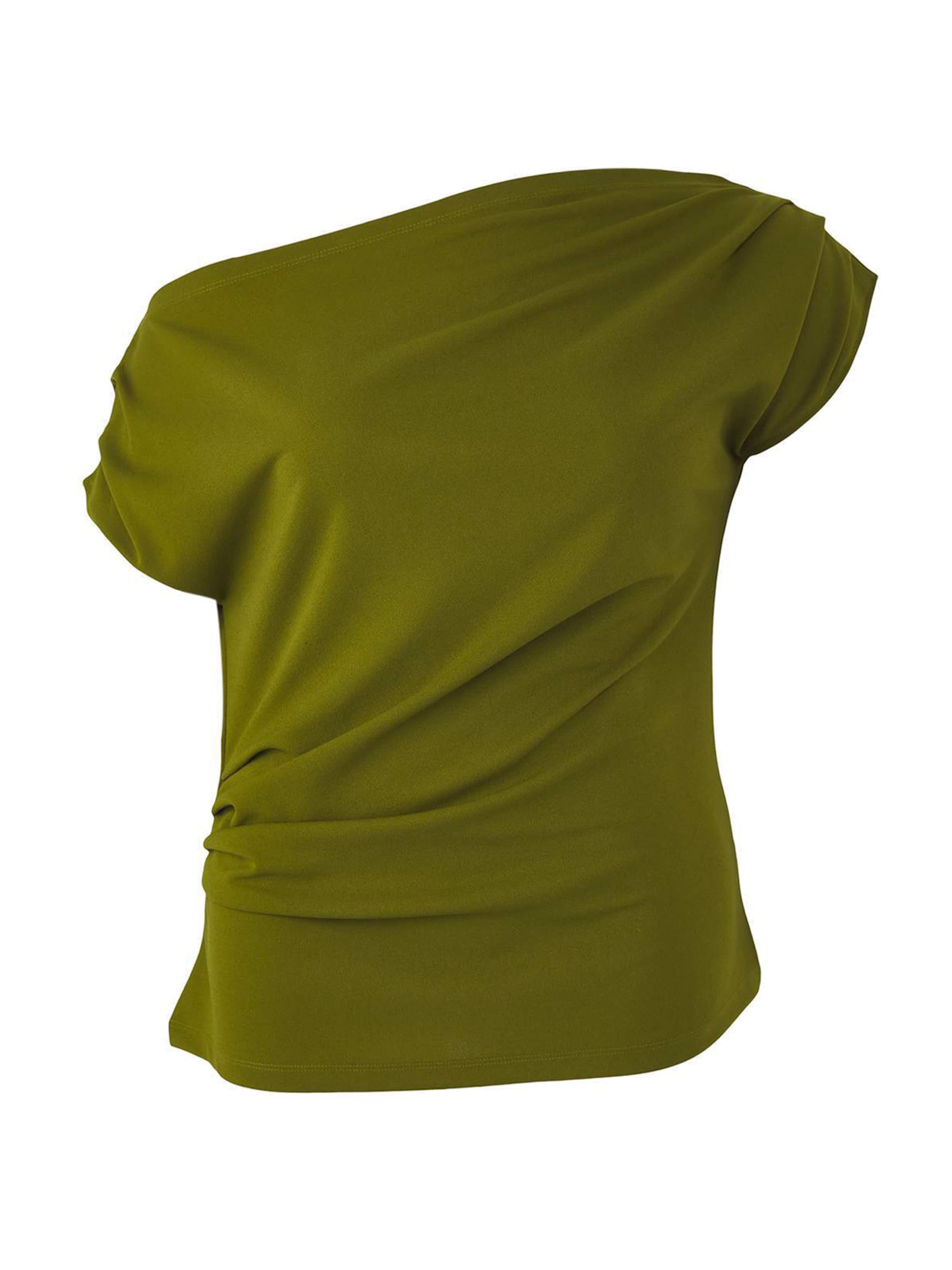 Trendyol Curve - Camiseta en verde: frente