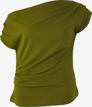Trendyol Curve - Camiseta en verde: frente