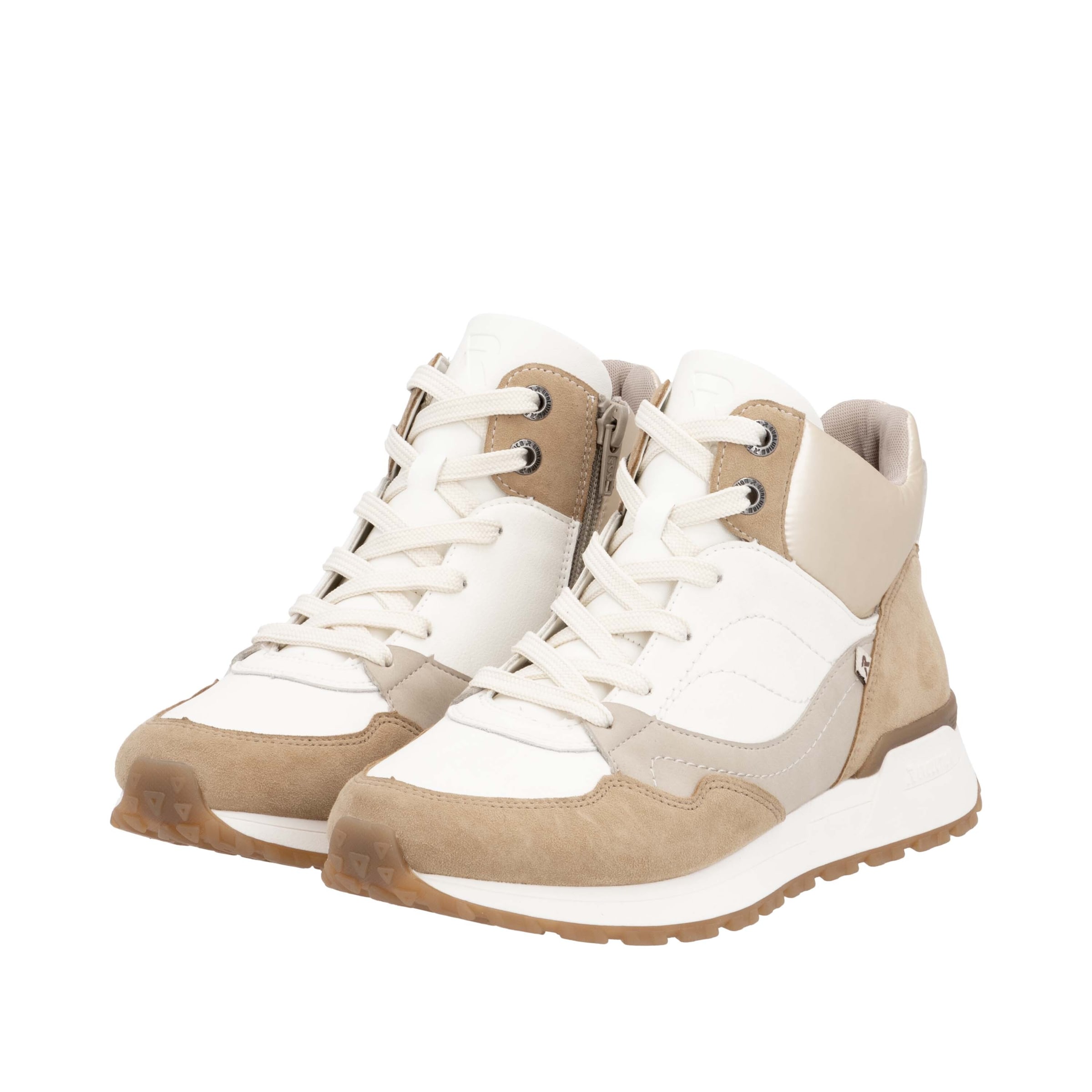 Baskets hautes 'Evolution' Rieker Sport en beige