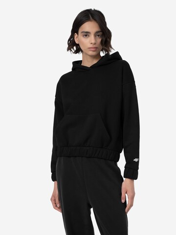 4F Sport sweatshirt i svart: framsida