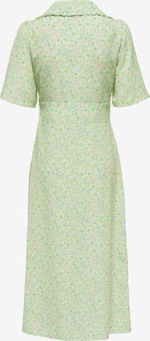 Robe-chemise 'EVERLY' ONLY en vert