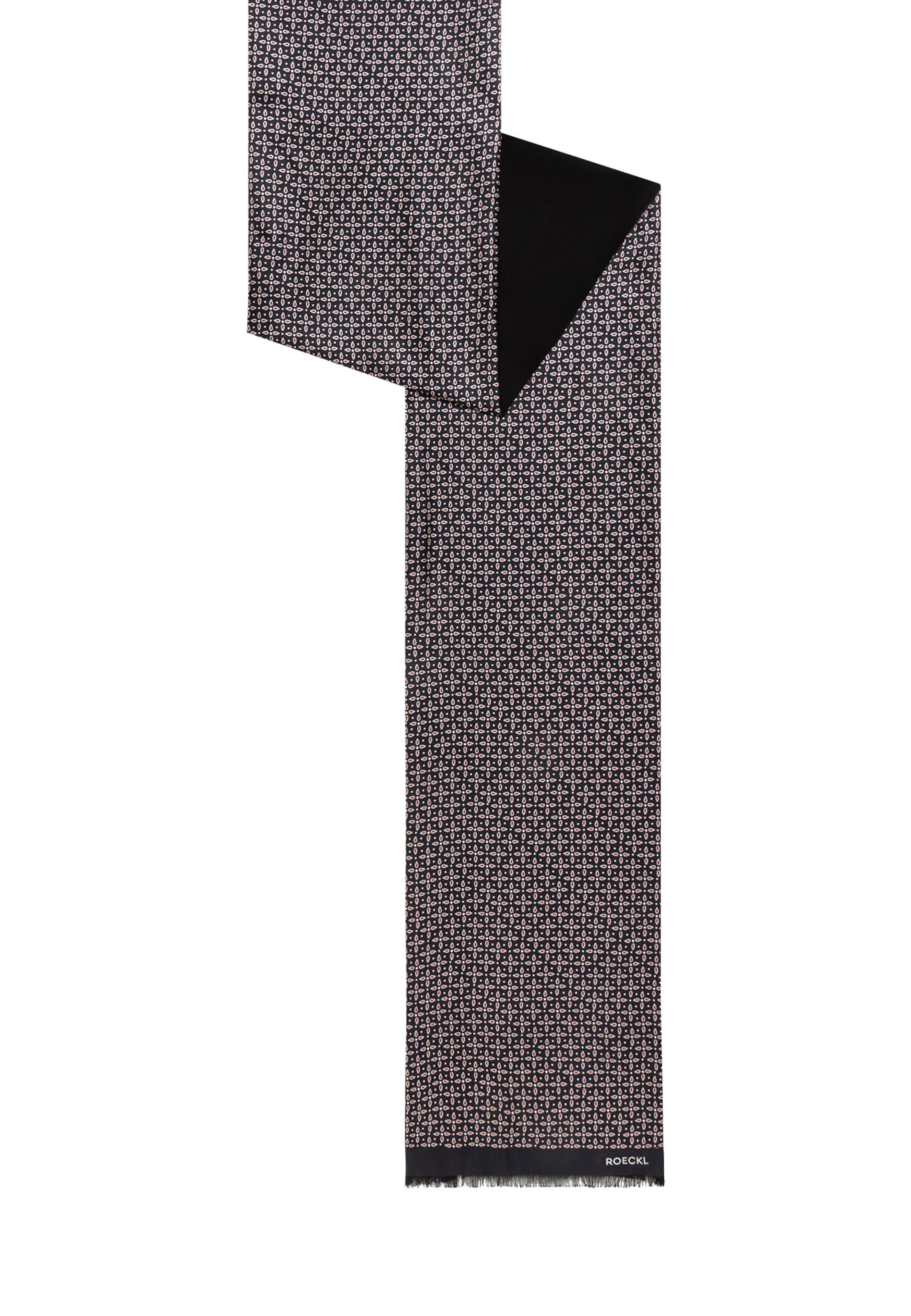 Roeckl Sjaal ' GENTLEMEN´S PATTERN 27x184 ' in Blauw