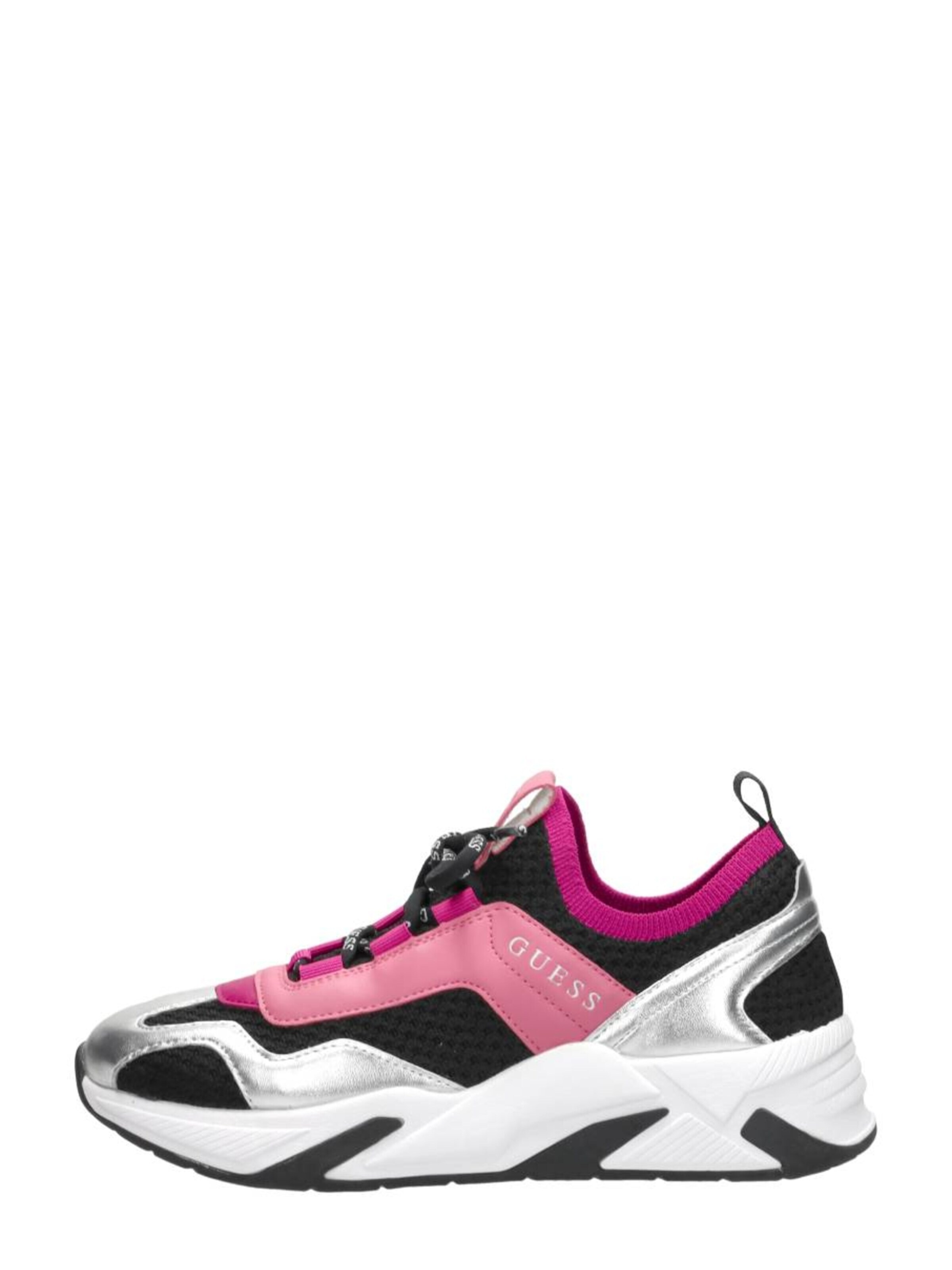 GUESS Sneakers laag 'Geniver 2' in Zwart