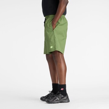 Regular Pantalon de sport 'Castlefield Woven Short 7"' new balance en vert