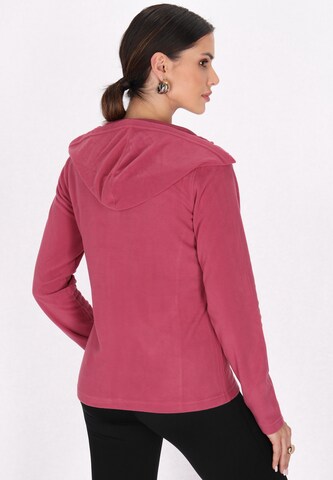 faina Athlsr Fleece Jacket in Pink