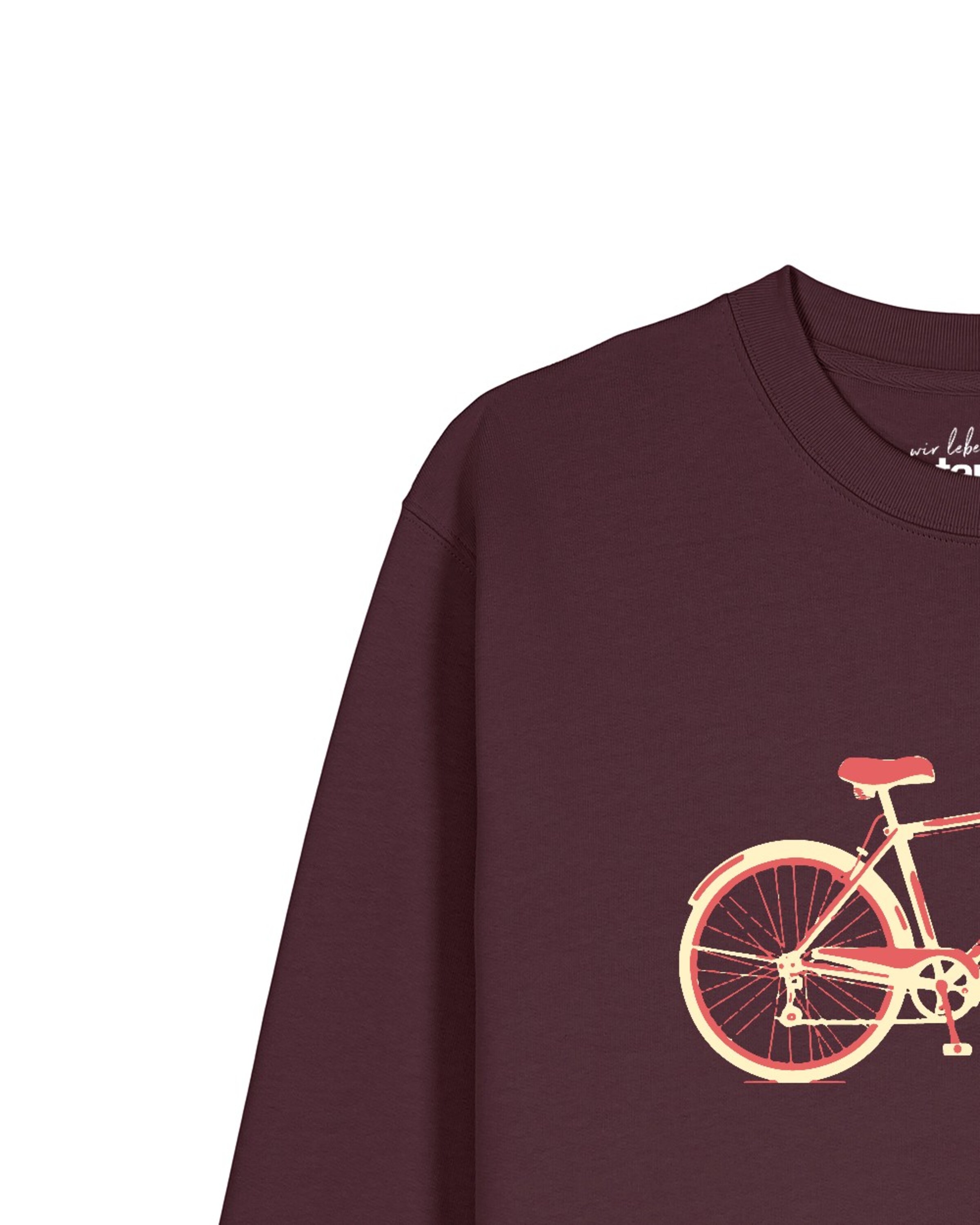 Sweat-shirt 'Red Bike' Watapparel en rouge