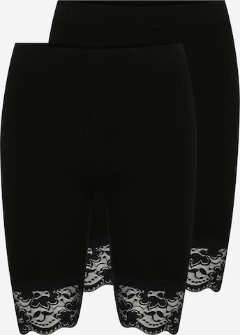 Gina Tricot Leggings in Black: front