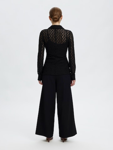 SELECTED - Blusa 'SLWVIKA' en negro