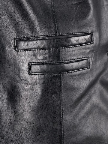 JCC Lederblazer in Schwarz