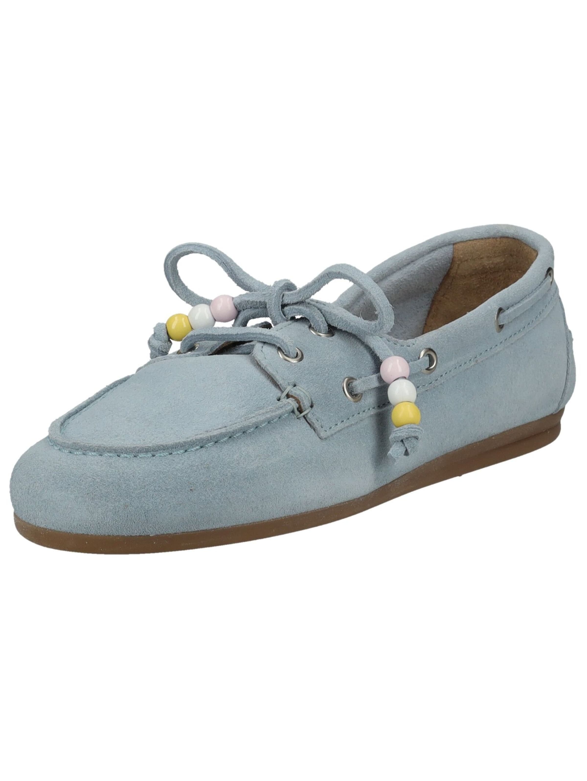 PAVEMENT Classic Flats in Blue: front