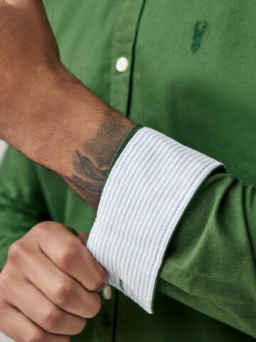 Next - Regular Fit Camisa em verde