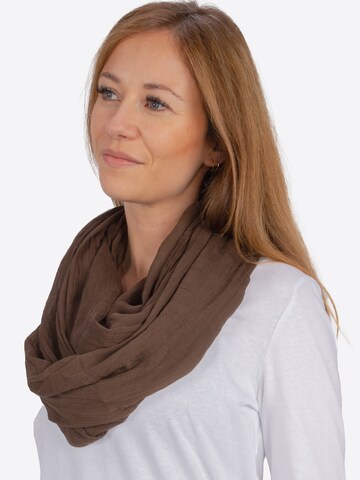 Seasons of April Tunnelsjaal 'Carina' in Bruin
