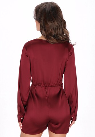 faina Jumpsuit in Red