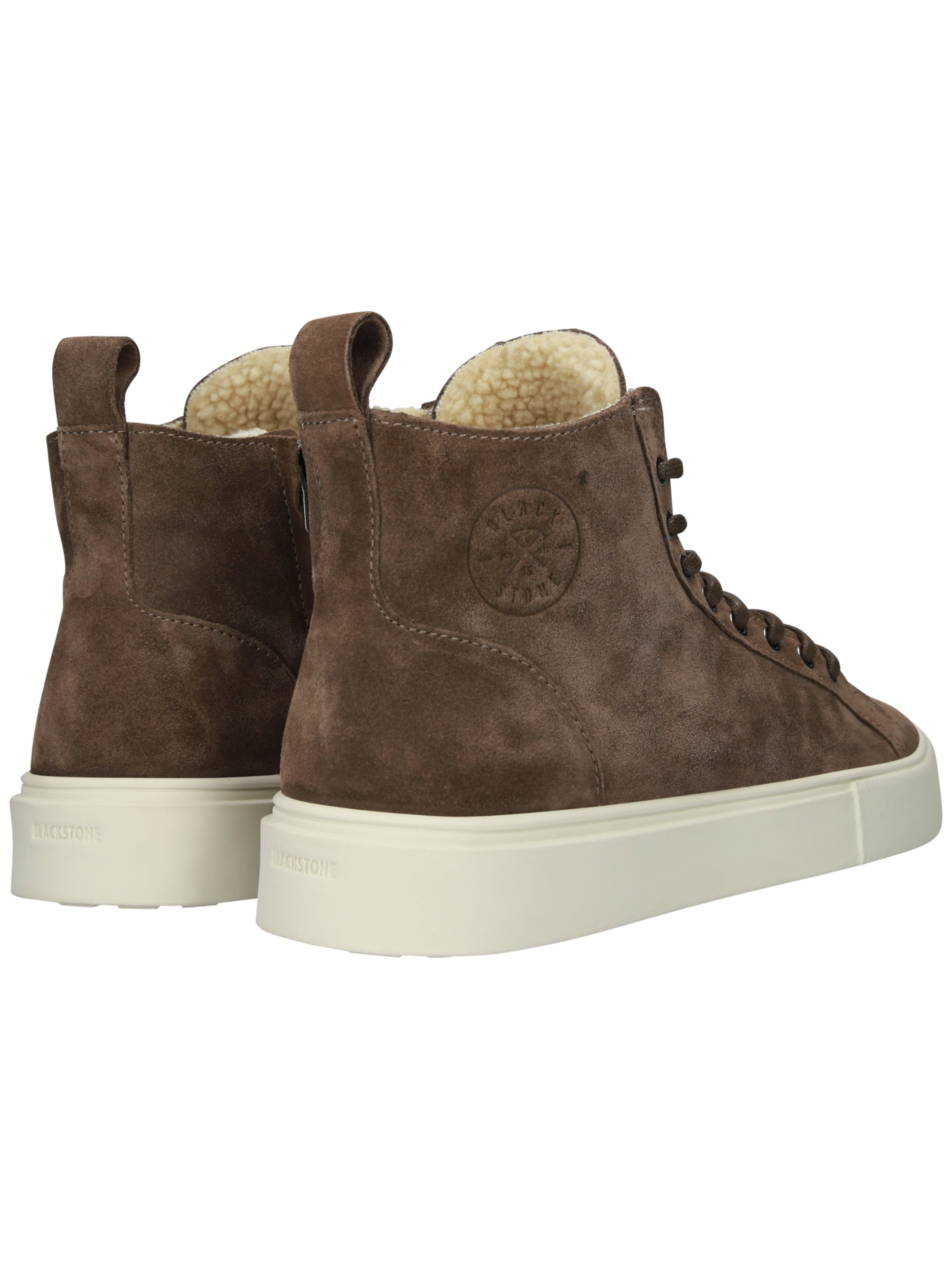 BLACKSTONE - Sapatilhas altas 'Ruby Innik EG540' em castanho