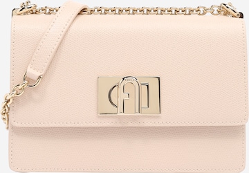 FURLA Schoudertas in Beige: voorkant