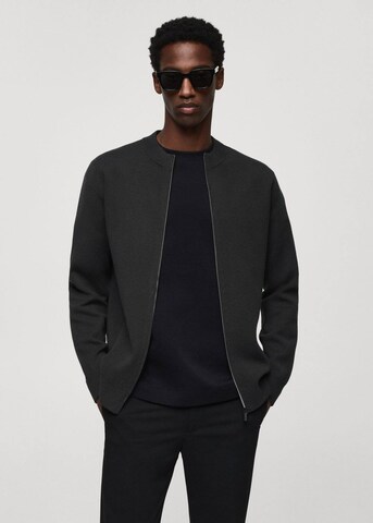 MANGO MAN Between-Season Jacket 'luxusc' in Grey: front