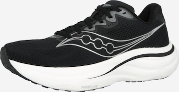 Chaussure de course 'RIDE 19' saucony en noir : devant