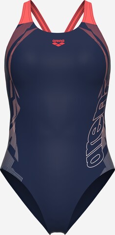 ARENA Active Swimsuit in Blue: front