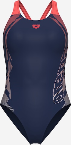 ARENA Active Swimsuit in Blue: front