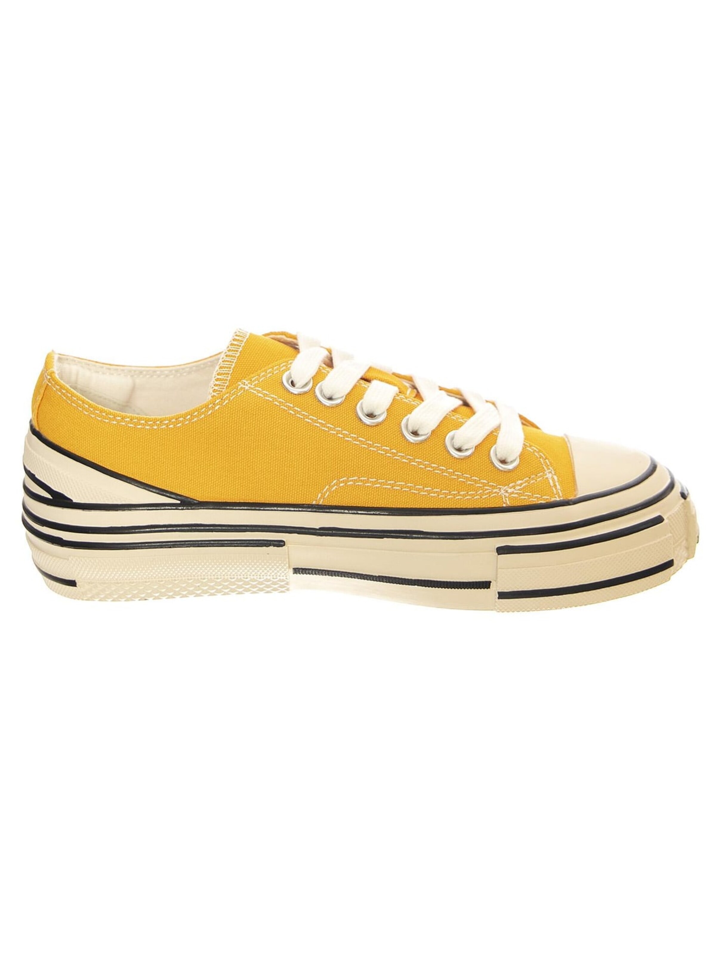Jeffrey Campbell Sneakersy niskie 'JC Play Endorphin-H Canvas Yellow Shoes' w kolorze żółty