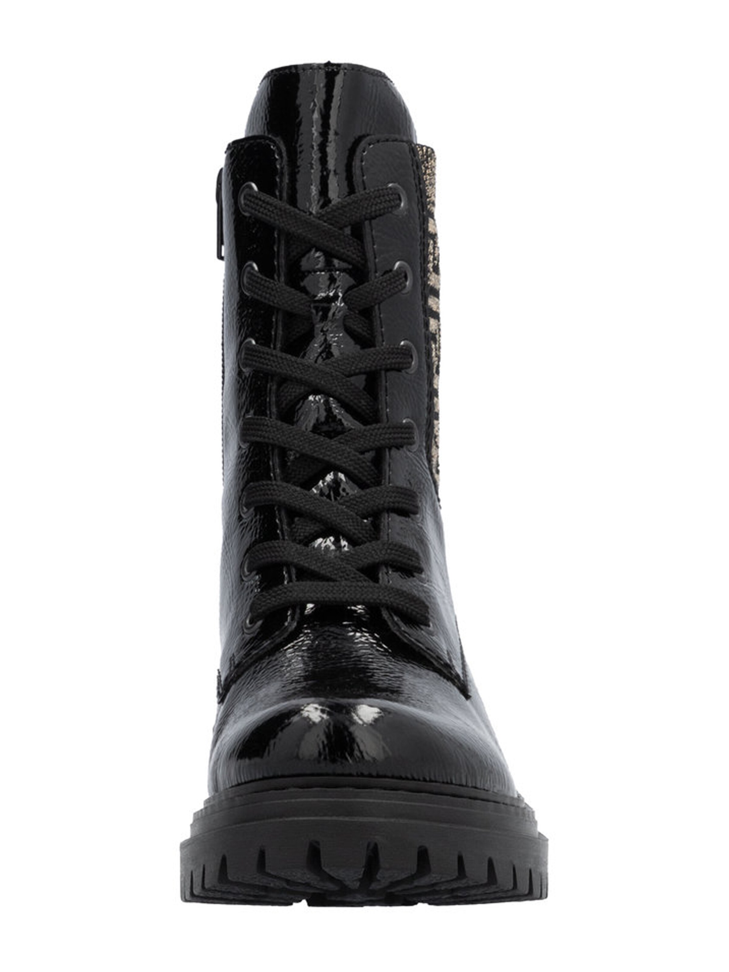 Bottines à lacets Rieker en noir