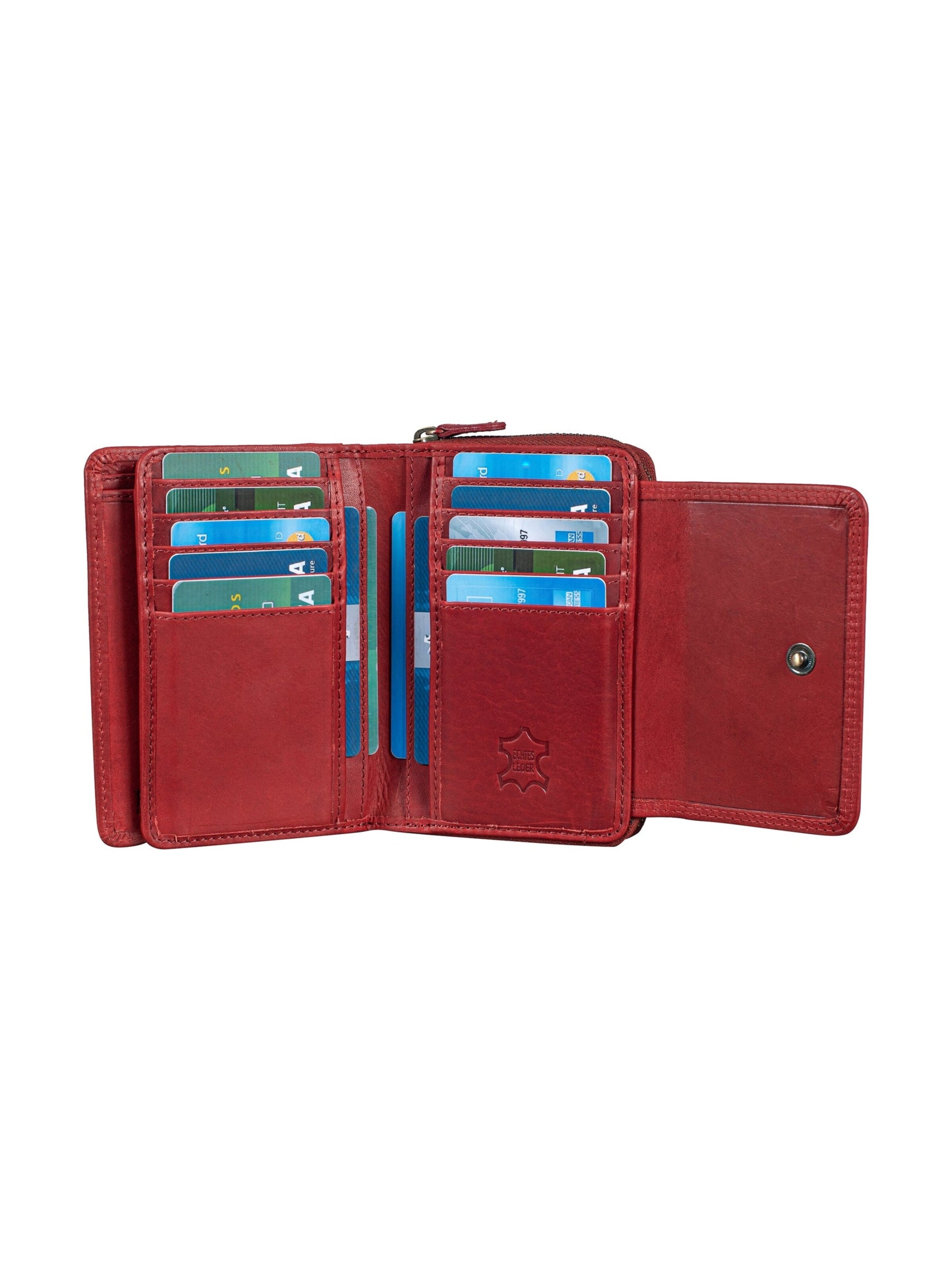 Benthill Wallet in Red