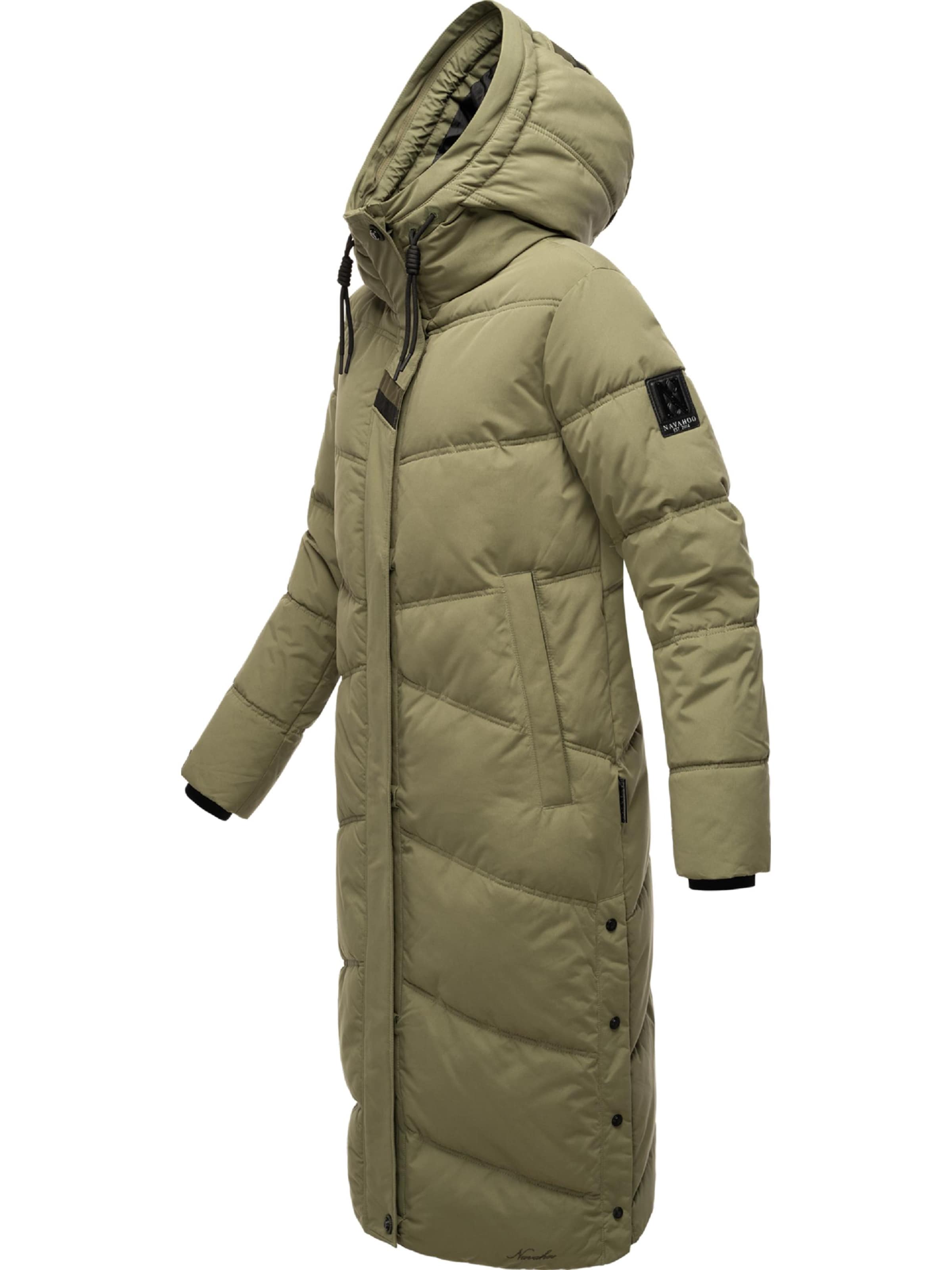 Manteau d’hiver 'Kuschelmausi' NAVAHOO en vert