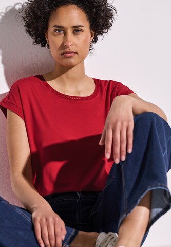 STREET ONE T-Shirt in Rot