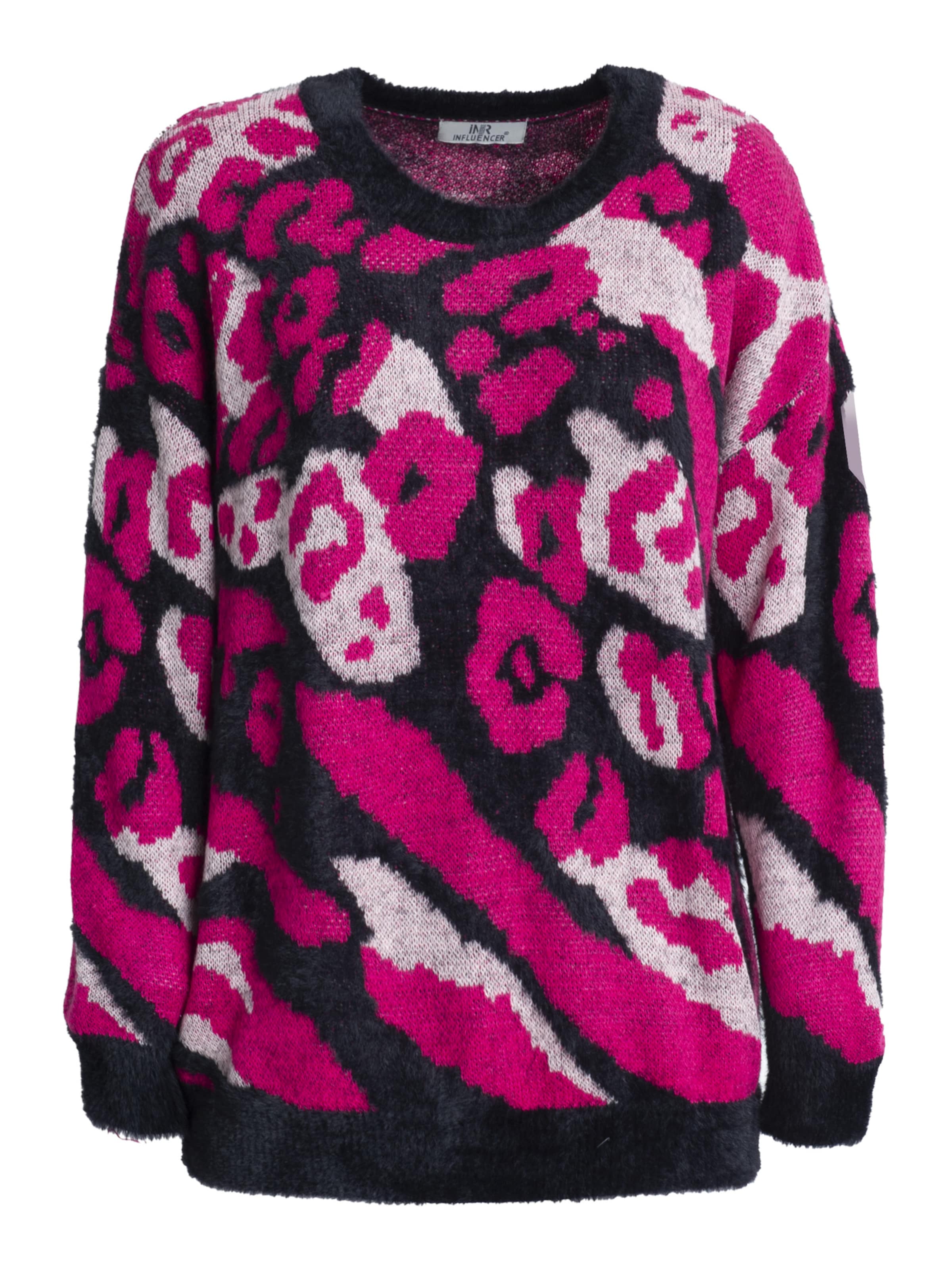 Influencer Πουλόβερ σε ροζ: μπροστά