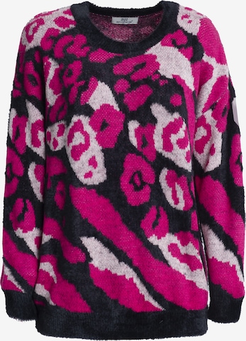 Pull-over Influencer en rose : devant