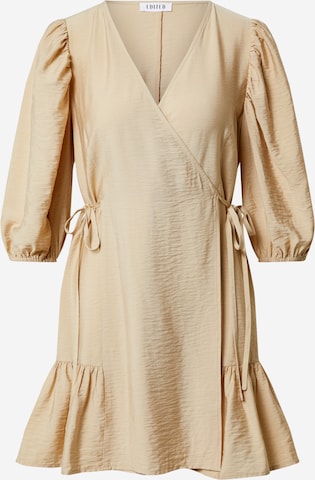 EDITED Dress 'Gemma' in Beige: front