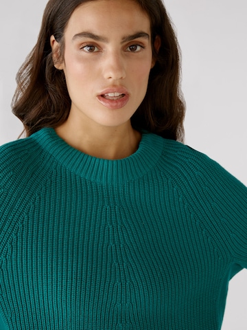 OUI Pullover in Grün