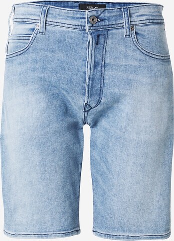 REPLAY Regular Jeans in Blauw: voorkant