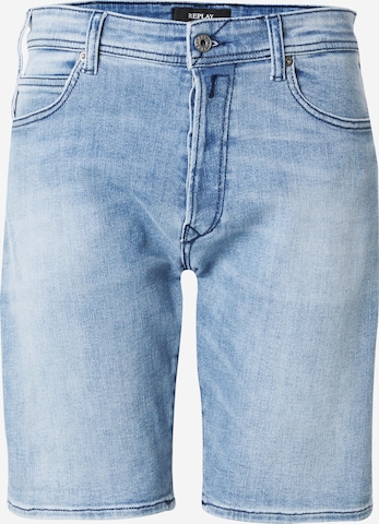 REPLAY Regular Jeans in Blauw: voorkant