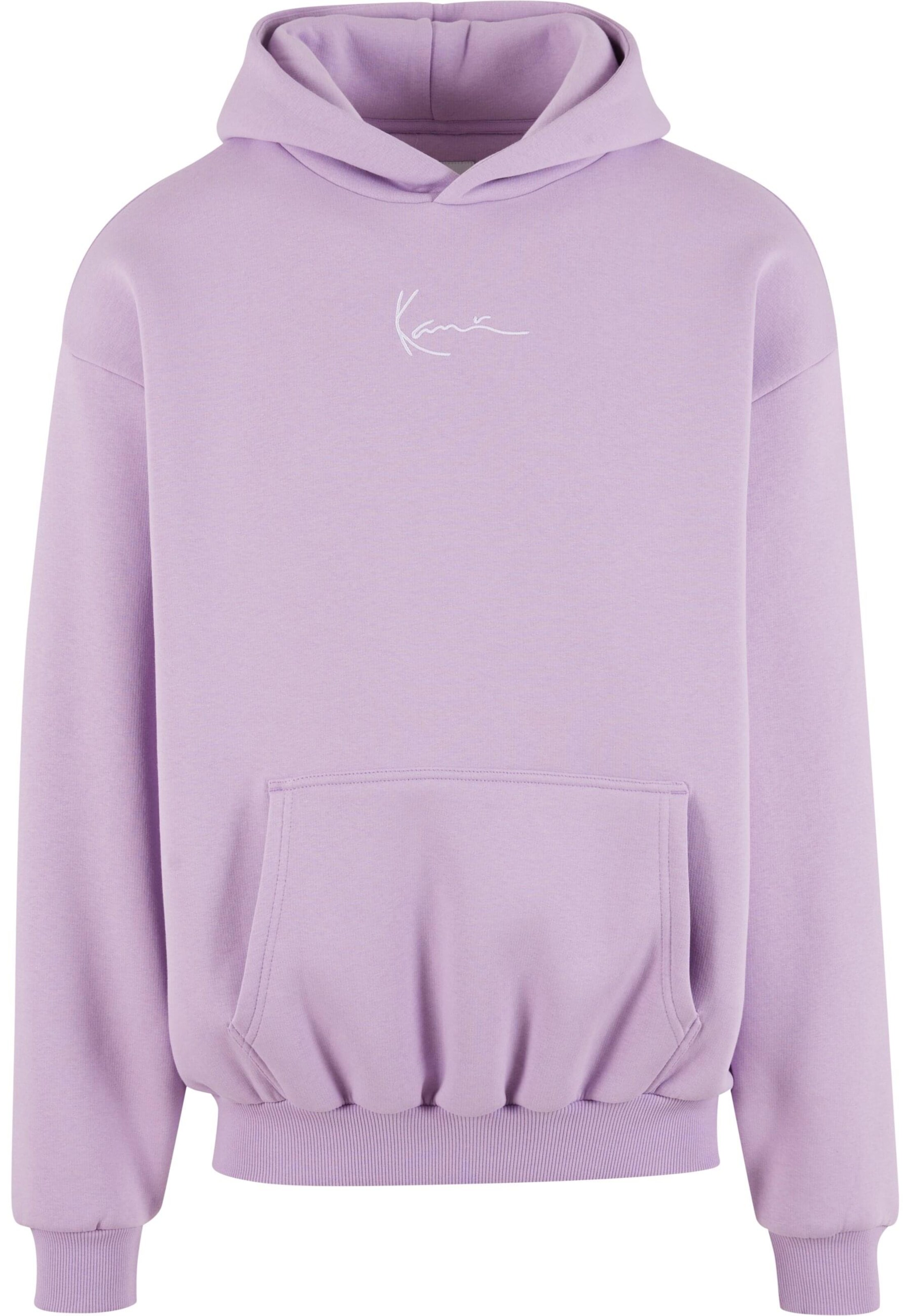 Sweat-shirt 'Essential' Karl Kani en violet : devant