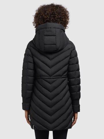 melns khujo Ziemas mētelis