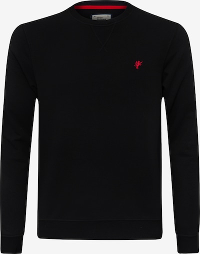 DENIM CULTURE Sweatshirt 'Nicholas' in Red / Black, Item view