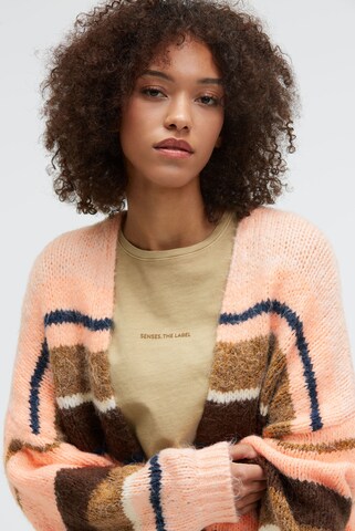 SENSES.THE LABEL Knit Cardigan in Mixed colors