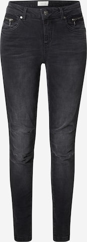 Cartoon Slim fit Jeans in Black: front