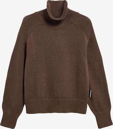 ARMEDANGELS Strickpullover WINTER in Braun: Vorderseite