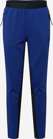 ADIDAS PERFORMANCE Sporthose in Blau: predná strana