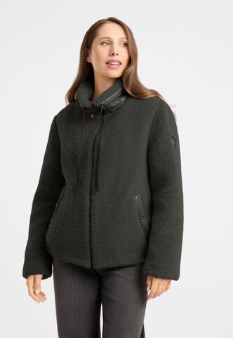 Frieda & Freddies Between-Season Jacket in Green: front