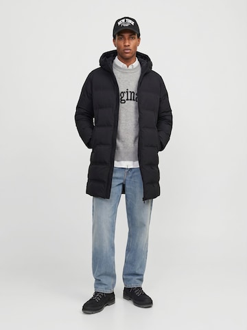 JACK & JONES Winterjas in Zwart