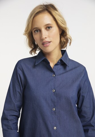 usha BLUE LABEL Shirt Dress in Blue